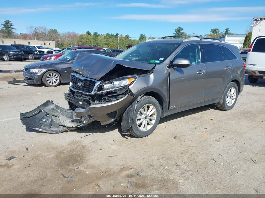 2019 Kia Sorento VIN 5XYPGDA36KG540833 IAAI salvage auction — FRONT END, Salvage (New Hampshire), sold $50 on 2026-07-29 (photo 2)
