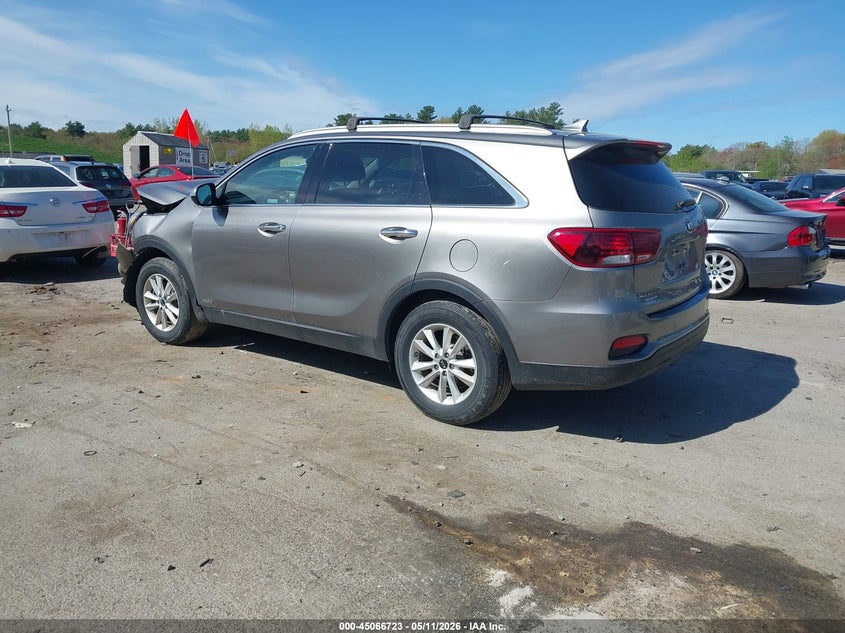 2019 Kia Sorento VIN 5XYPGDA36KG540833 IAAI salvage auction — FRONT END, Salvage (New Hampshire), sold $50 on 2026-07-29 (photo 3)