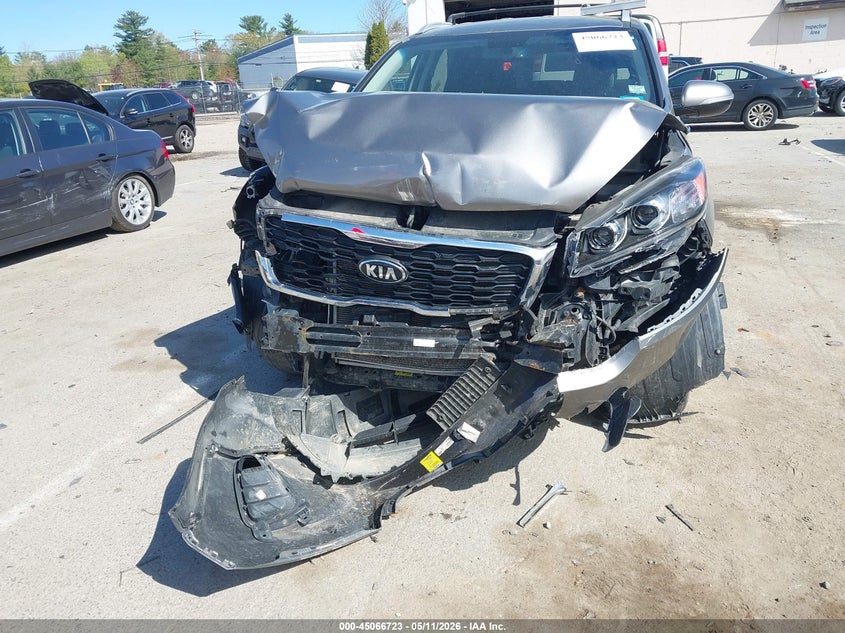 2019 Kia Sorento VIN 5XYPGDA36KG540833 IAAI salvage auction — FRONT END, Salvage (New Hampshire), sold $50 on 2026-07-29 (photo 6)