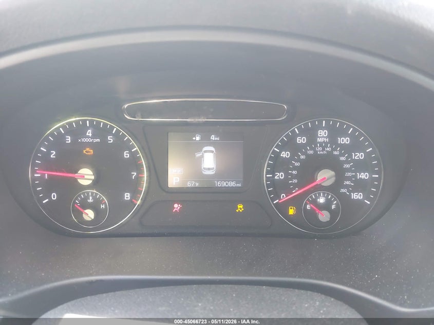 2019 Kia Sorento VIN 5XYPGDA36KG540833 IAAI salvage auction — FRONT END, Salvage (New Hampshire), sold $50 on 2026-07-29 (photo 7)