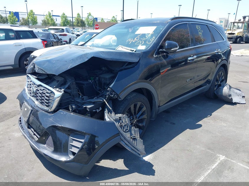2020 Kia Sorento VIN 5XYPG4A59LG693757 IAAI salvage auction — FRONT END, Salvage Title, sold $2,300 on 2026-09-02 (photo 2)