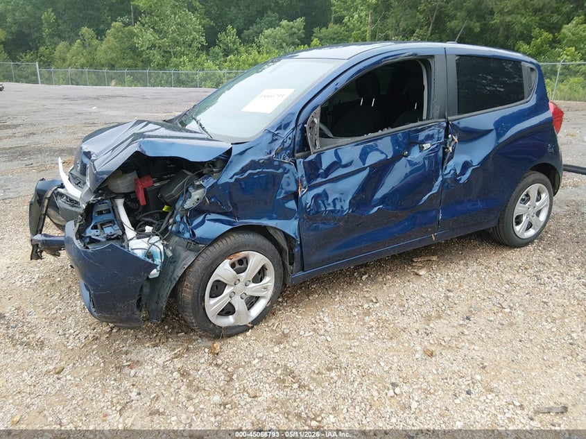 2022 Chevrolet Spark VIN KL8CB6SA8NC025940 IAAI salvage auction — FRONT END, Salvage (Mississippi), sold $900 on 2026-07-15 (photo 2)