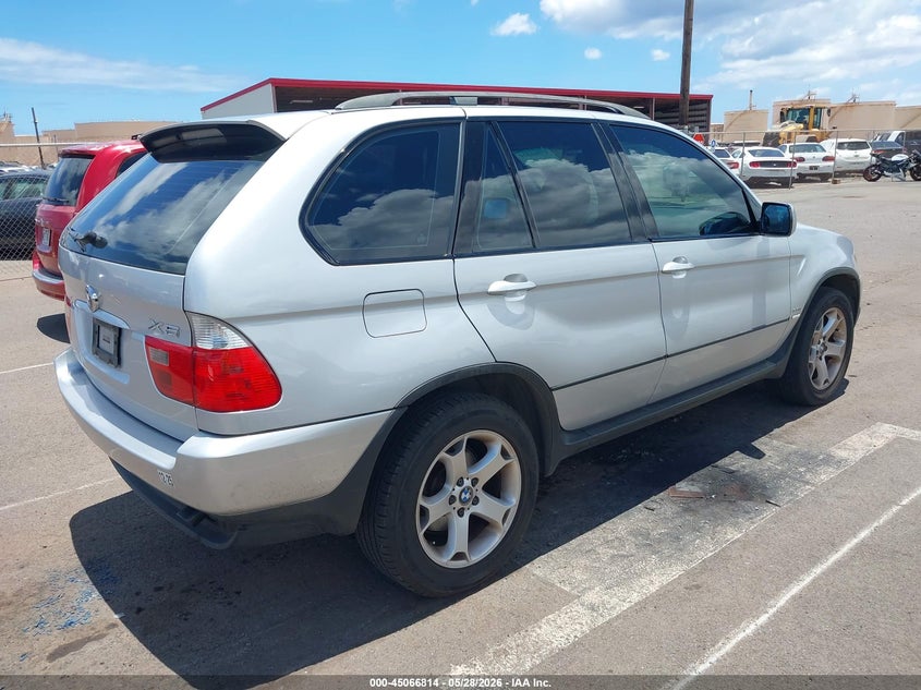 2006 BMW X5 VIN 5UXFA13546LF99028 IAAI salvage auction — NORMAL WEAR, Clear (Hawaii), sold $1,125 on 2026-07-21 (photo 4)
