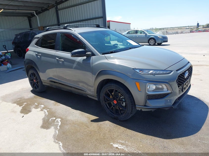 2021 Hyundai Kona VIN KM8K6CA50MU698266 IAAI salvage auction — REAR END, Salvage (Iowa), sold $4,300 on 2026-07-09 (photo 1)
