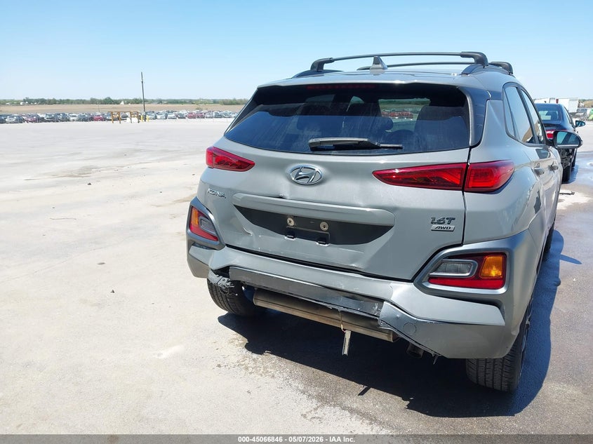 2021 Hyundai Kona VIN KM8K6CA50MU698266 IAAI salvage auction — REAR END, Salvage (Iowa), sold $4,300 on 2026-07-09 (photo 6)