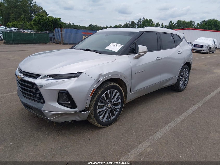 2020 Chevrolet Blazer VIN 3GNKBFRS4LS686123 IAAI salvage auction — RIGHT SIDE, Salvage (Mississippi), sold $6,000 on 2026-07-09 (photo 2)