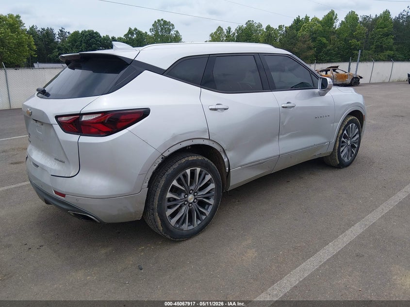 2020 Chevrolet Blazer VIN 3GNKBFRS4LS686123 IAAI salvage auction — RIGHT SIDE, Salvage (Mississippi), sold $6,000 on 2026-07-09 (photo 4)