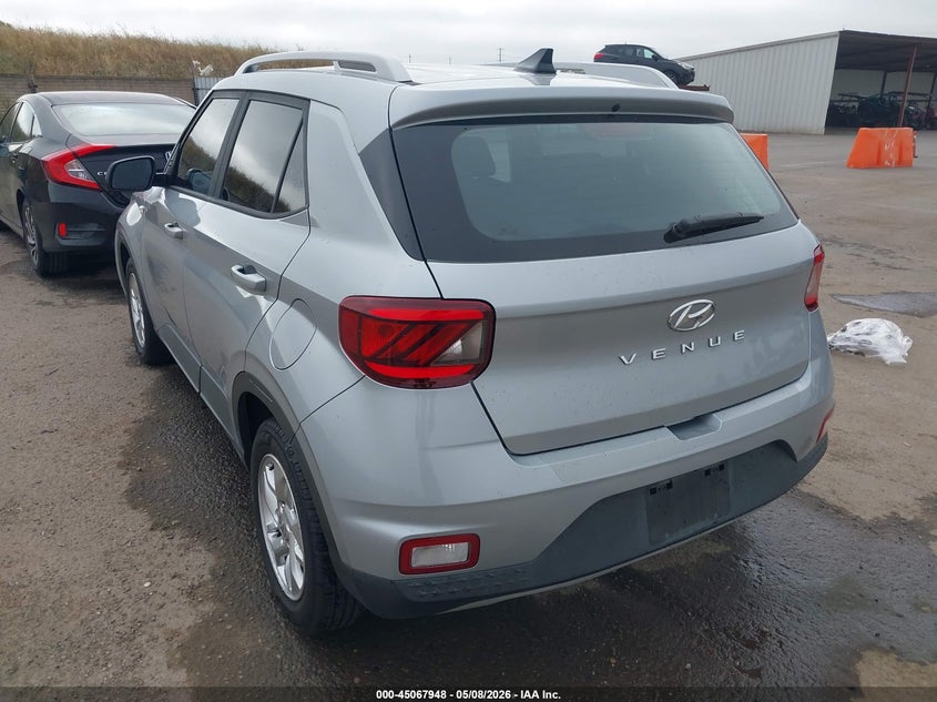 2020 Hyundai Venue VIN KMHRC8A39LU026448 IAAI salvage auction — RIGHT FRONT, Salvage (California), sold $2,300 on 2026-07-22 (photo 3)