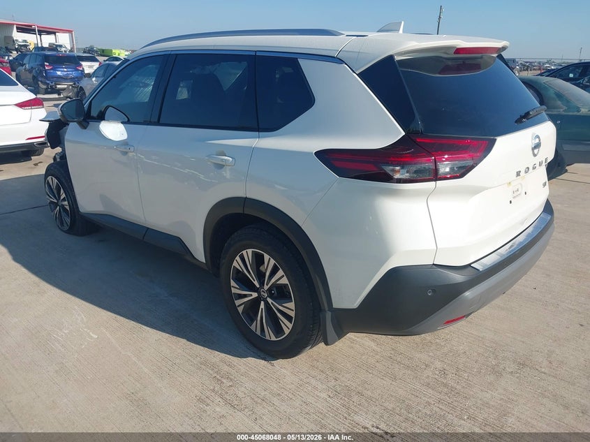 2021 Nissan Rogue VIN JN8AT3BA3MW017515 IAAI salvage auction — FRONT END, Original (Texas), sold $7,575 on 2026-07-17 (photo 3)