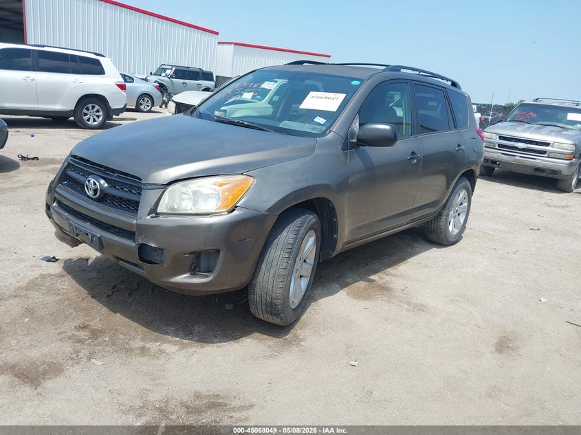 2010 Toyota Rav 4 VIN JTMZF4DV2A5015266 IAAI salvage auction — FRONT & REAR, Original (Texas), sold $2,050 on 2026-07-07 (photo 2)