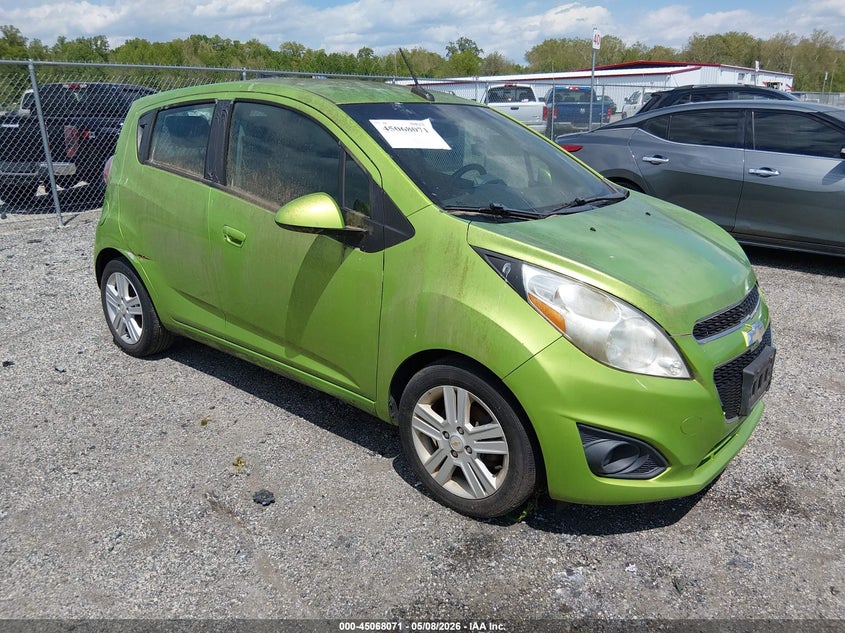 2014 Chevrolet Spark VIN KL8CD6S95EC548722 IAAI salvage auction — NORMAL WEAR, Clear (Maryland), sold $400 on 2026-07-27 (photo 1)
