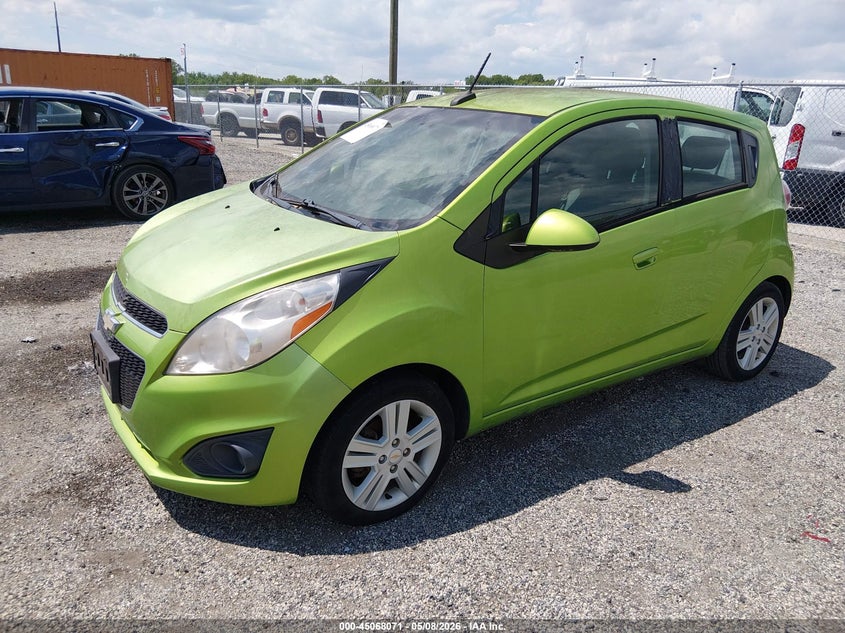 2014 Chevrolet Spark VIN KL8CD6S95EC548722 IAAI salvage auction — NORMAL WEAR, Clear (Maryland), sold $400 on 2026-07-27 (photo 2)