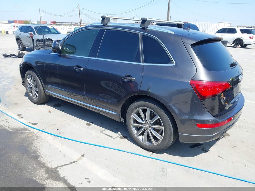 2014 Audi Q5 VIN WA1LFAFP5EA013330 IAAI salvage auction — Burn Interior, Salvage (California), sold $1,775 on 2026-07-15 (photo 3)