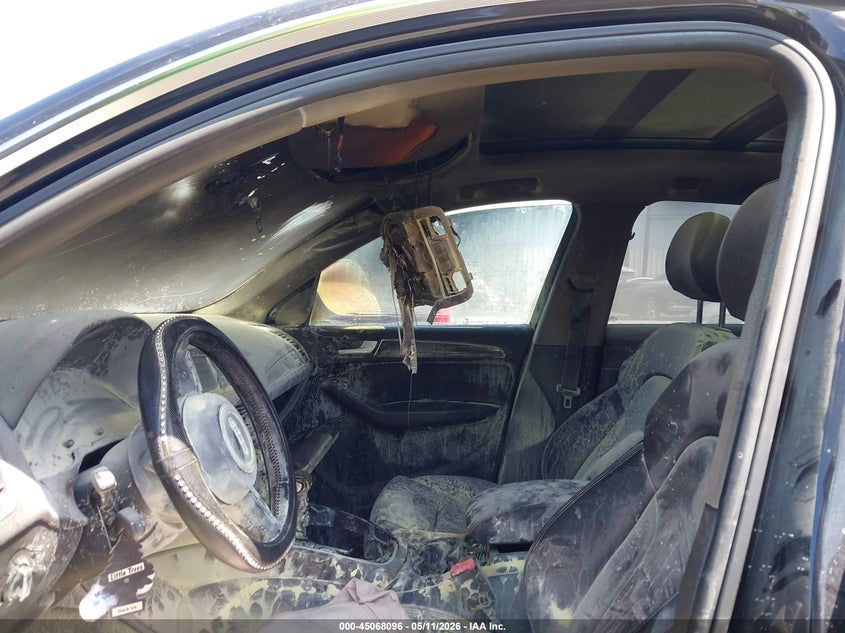 2014 Audi Q5 VIN WA1LFAFP5EA013330 IAAI salvage auction — Burn Interior, Salvage (California), sold $1,775 on 2026-07-15 (photo 6)