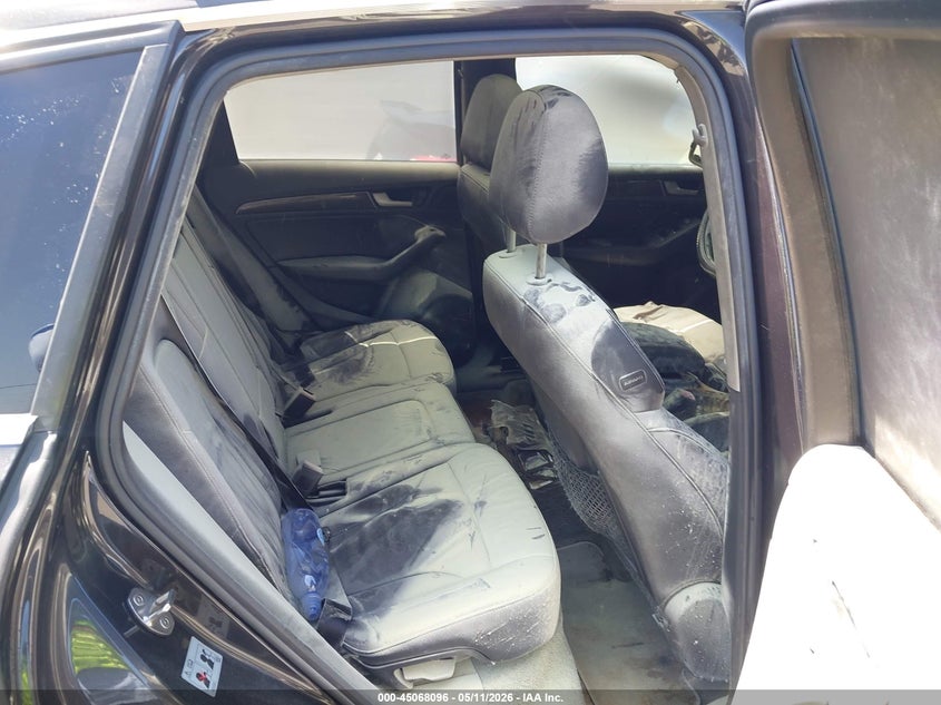 2014 Audi Q5 VIN WA1LFAFP5EA013330 IAAI salvage auction — Burn Interior, Salvage (California), sold $1,775 on 2026-07-15 (photo 8)