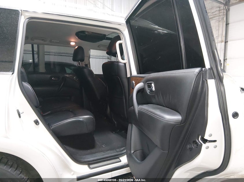2016 Infiniti Qx80 VIN JN8AZ2ND4G9801087 IAAI salvage auction — FRONT END, Salvage (Idaho), sold $3,675 on 2026-07-17 (photo 8)