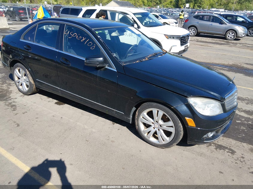 2011 Mercedes-benz C class VIN WDDGF8BB0BR148471 IAAI salvage auction — NORMAL WEAR, Bill Of Sale - Parts Only (Connecticut), sold $475 on 2026-07-09 (photo 1)