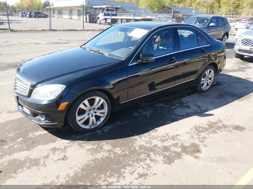 2011 Mercedes-benz C class VIN WDDGF8BB0BR148471 IAAI salvage auction — NORMAL WEAR, Bill Of Sale - Parts Only (Connecticut), sold $475 on 2026-07-09 (photo 2)