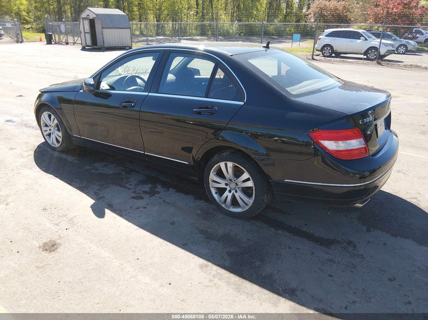 2011 Mercedes-benz C class VIN WDDGF8BB0BR148471 IAAI salvage auction — NORMAL WEAR, Bill Of Sale - Parts Only (Connecticut), sold $475 on 2026-07-09 (photo 3)