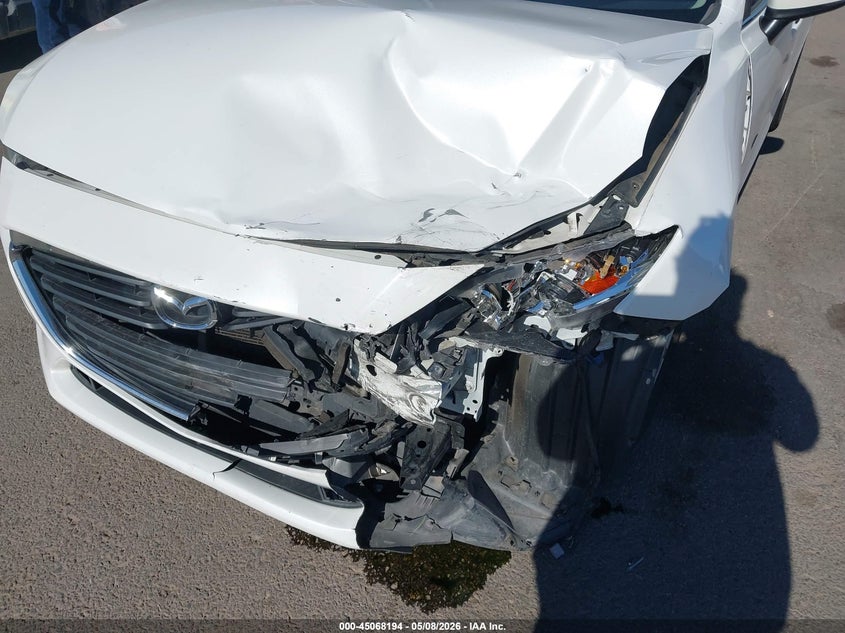 2018 Mazda 3 VIN 3MZBN1U74JM198357 IAAI salvage auction — LEFT FRONT, Salvage (Arizona), sold $3,150 on 2026-07-09 (photo 6)