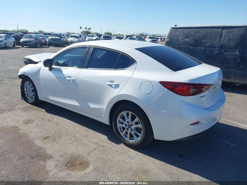 2018 Mazda 3 VIN 3MZBN1U74JM198357 IAAI salvage auction — LEFT FRONT, Salvage (Arizona), sold $3,150 on 2026-07-09 (photo 3)