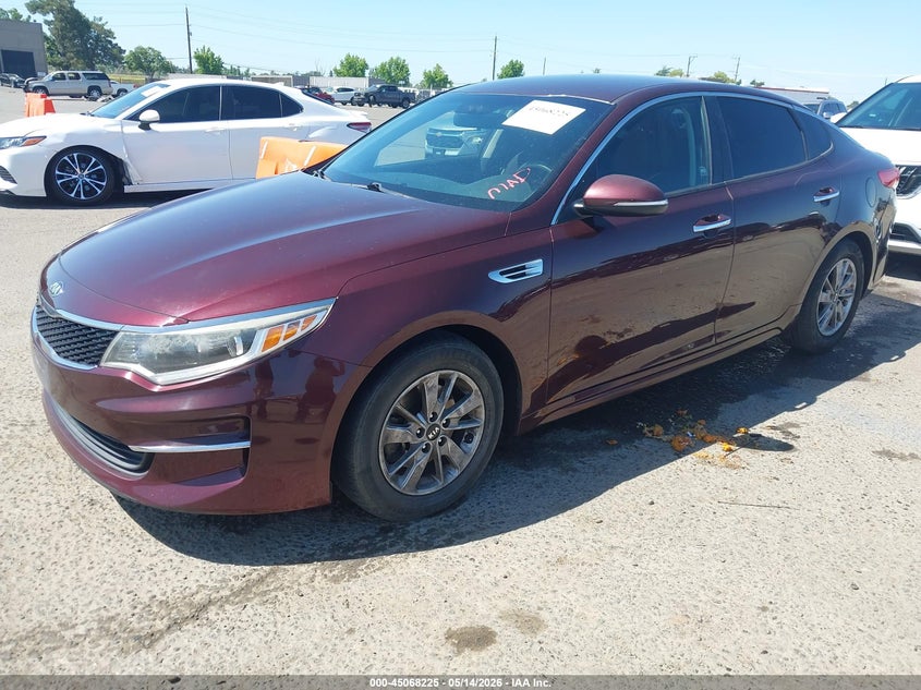 2018 Kia Optima VIN 5XXGT4L34JG239585 IAAI salvage auction — VANDALISM, Salvage (California), sold $2,300 on 2026-07-15 (photo 2)