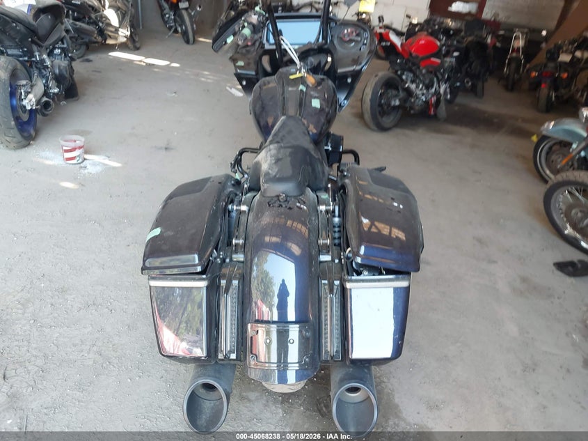 2025 Harley-davidson Road glide VIN 1HD1KH718SB619950 IAAI salvage auction — LEFT FRONT, Salvage - Greater Than 75% (Maryland), sold $11,350 on 2026-07-22 (photo 6)