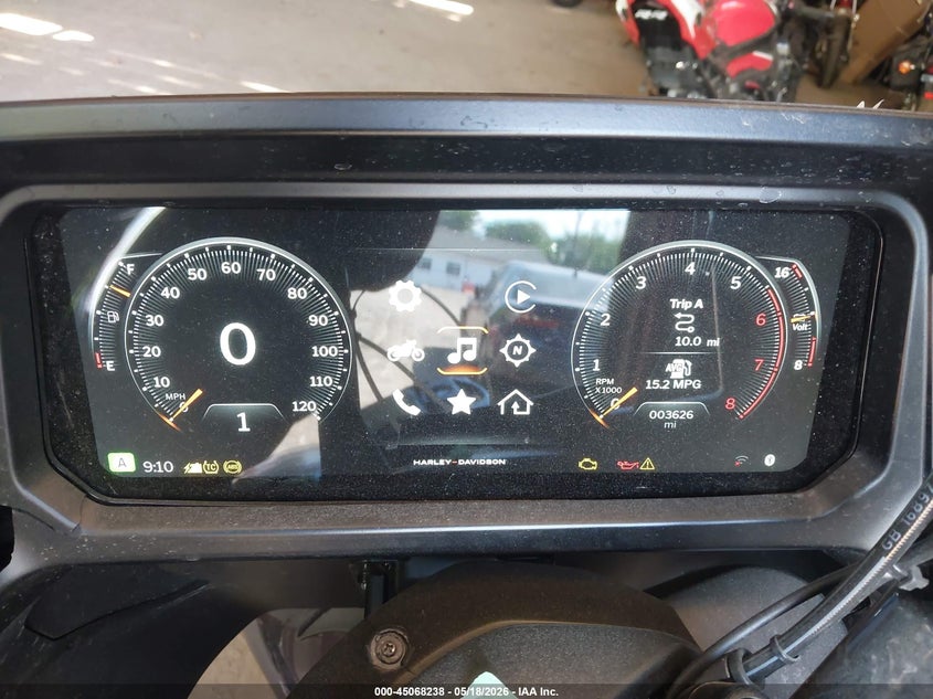 2025 Harley-davidson Road glide VIN 1HD1KH718SB619950 IAAI salvage auction — LEFT FRONT, Salvage - Greater Than 75% (Maryland), sold $11,350 on 2026-07-22 (photo 7)