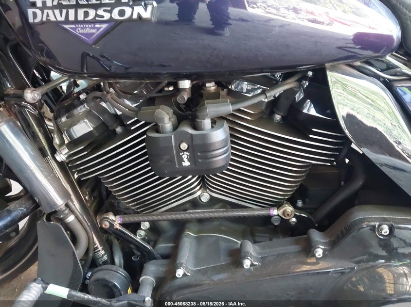 2025 Harley-davidson Road glide VIN 1HD1KH718SB619950 IAAI salvage auction — LEFT FRONT, Salvage - Greater Than 75% (Maryland), sold $11,350 on 2026-07-22 (photo 9)