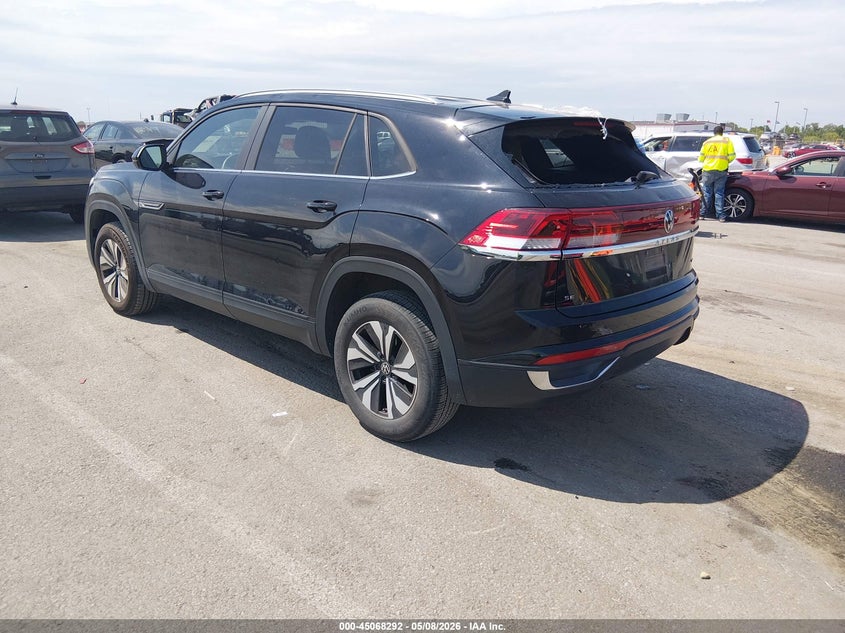 2024 Volkswagen Atlas cross sport VIN 1V2LE2CA0RC202393 IAAI salvage auction — HAIL, Salvage (Illinois), sold $11,200 on 2026-07-28 (photo 3)
