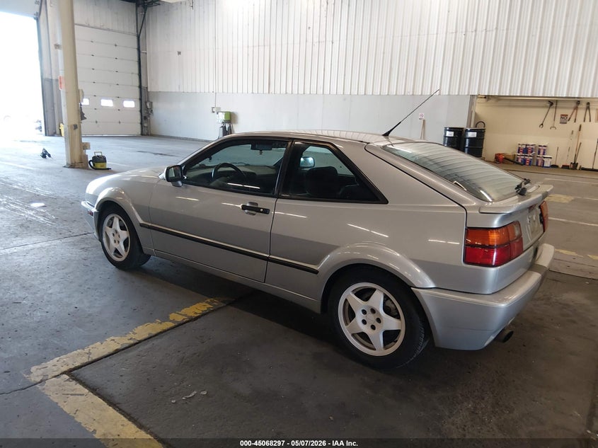 1992 Volkswagen Corrado VIN WVWEE4506NK008333 IAAI salvage auction — THEFT, Salvage (Oregon), sold $25 on 2026-07-30 (photo 3)