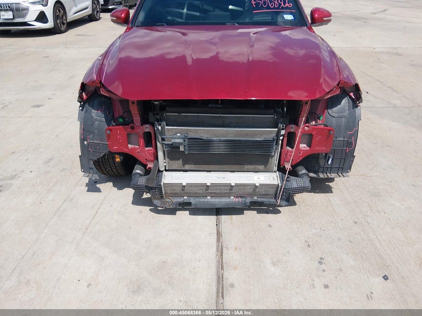 2019 Genesis G70 VIN KMTG34LE0KU019858 IAAI salvage auction — FRONT END, Original (Texas), sold $5,500 on 2026-07-24 (photo 6)