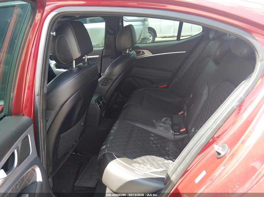 2019 Genesis G70 VIN KMTG34LE0KU019858 IAAI salvage auction — FRONT END, Original (Texas), sold $5,500 on 2026-07-24 (photo 8)