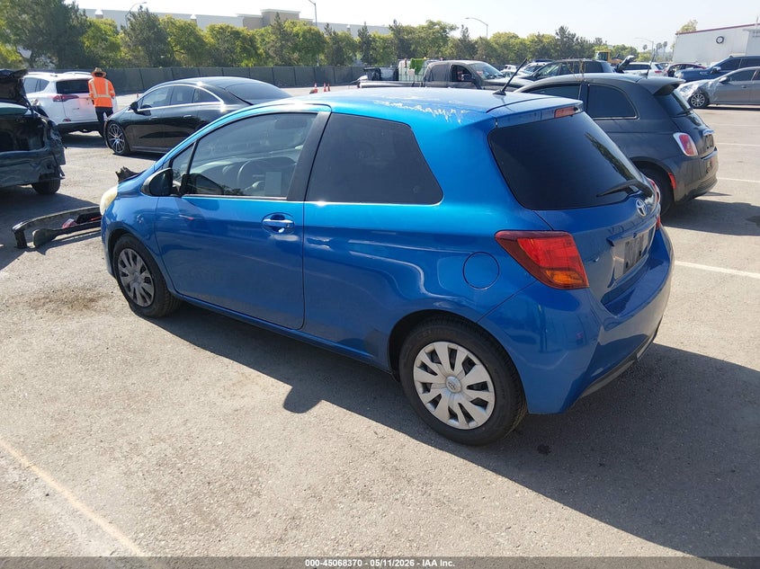 2016 Toyota Yaris VIN VNKJTUD33GA059790 IAAI salvage auction — FRONT END, Salvage (California), sold $1,125 on 2026-07-20 (photo 3)