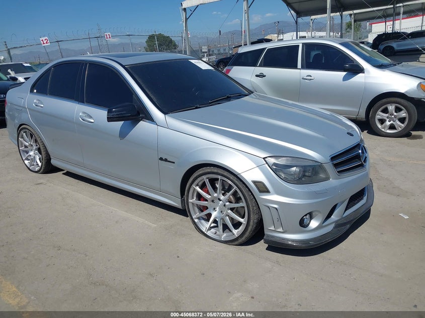 2009 Mercedes-benz C-klasse amg VIN WDDGF77X09F304616 — IAAI salvage auction photo