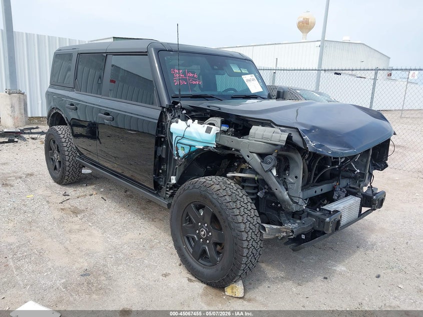2024 Ford Bronco VIN 1FMDE1BH5RLB23117 IAAI salvage auction — FRONT END, Original (Texas), sold $10,400 on 2026-07-09 (photo 1)