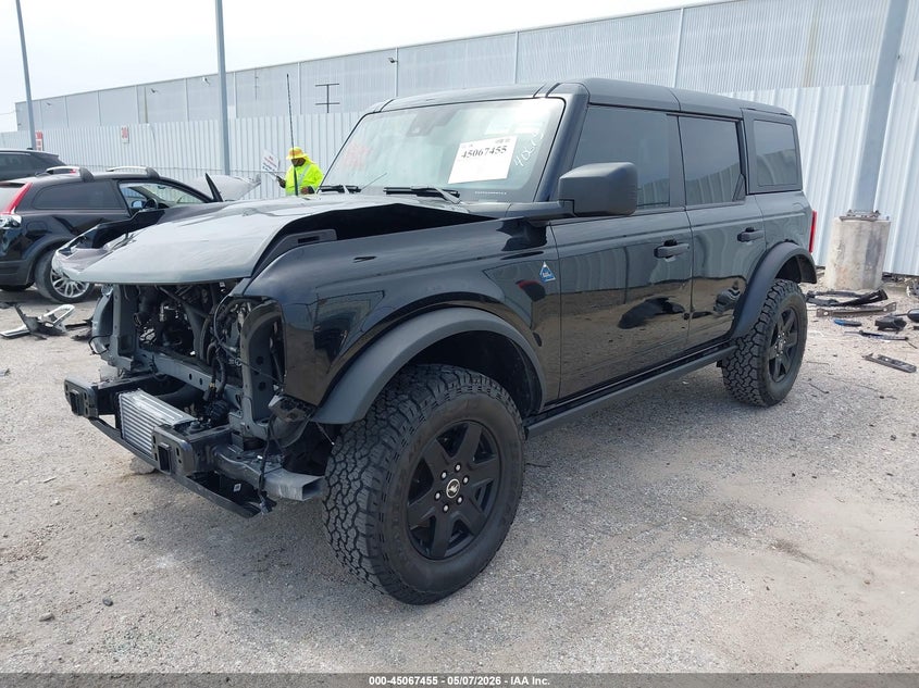 2024 Ford Bronco VIN 1FMDE1BH5RLB23117 IAAI salvage auction — FRONT END, Original (Texas), sold $10,400 on 2026-07-09 (photo 2)