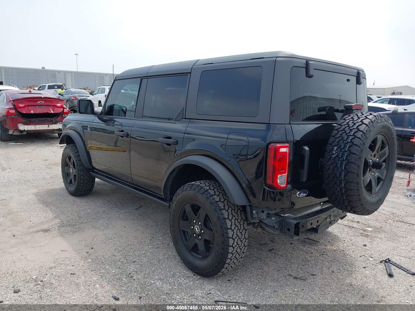2024 Ford Bronco VIN 1FMDE1BH5RLB23117 IAAI salvage auction — FRONT END, Original (Texas), sold $10,400 on 2026-07-09 (photo 3)