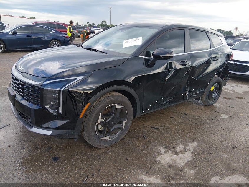 2026 Kia Sportage VIN 5XYK33DF7TG401169 IAAI salvage auction — LEFT SIDE, Salvage (Texas), sold $9,350 on 2026-07-21 (photo 2)