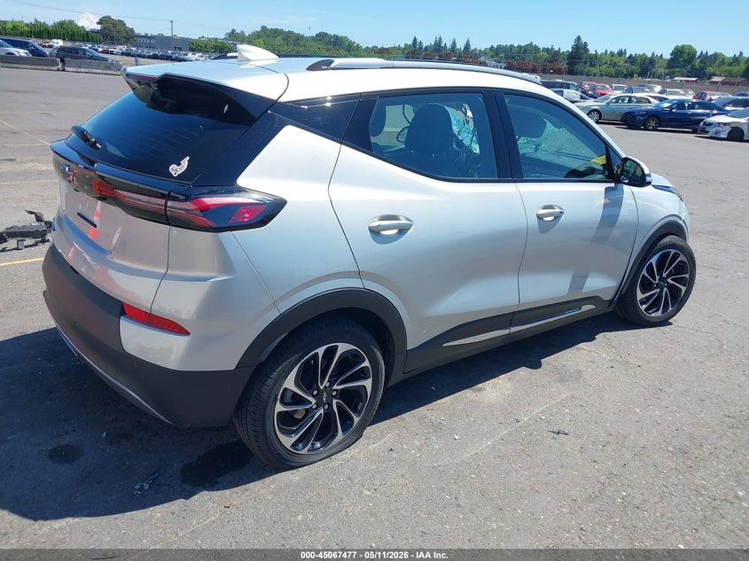 2022 Chevrolet Bolt euv VIN 1G1FZ6S07N4126591 IAAI salvage auction — FRONT END, Salvage Title, sold $5,100 on 2026-07-09 (photo 4)