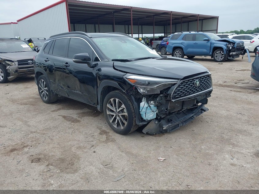 2022 Toyota Corolla cross VIN 7MUDAAAG8NV024539 IAAI salvage auction — FRONT END, Original (Texas), sold $5,700 on 2026-07-21 (photo 1)