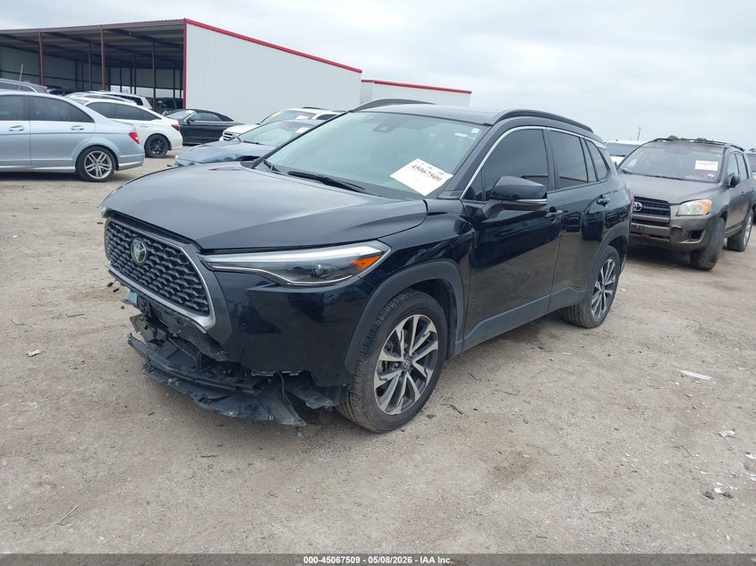 2022 Toyota Corolla cross VIN 7MUDAAAG8NV024539 IAAI salvage auction — FRONT END, Original (Texas), sold $5,700 on 2026-07-21 (photo 2)