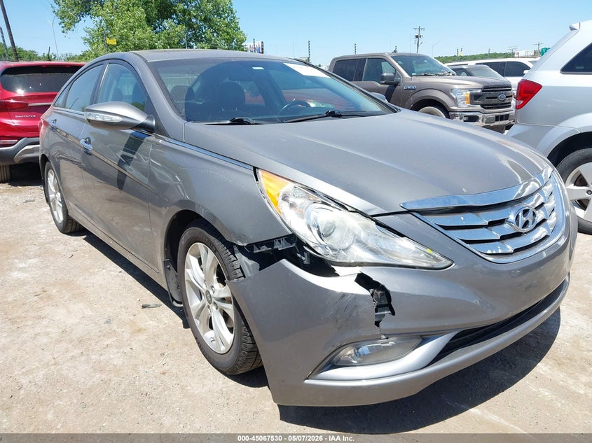 2013 Hyundai Sonata VIN 5NPEC4AC6DH583907 IAAI salvage auction — RIGHT FRONT, Salvage (Oklahoma), sold $800 on 2026-07-08 (photo 1)