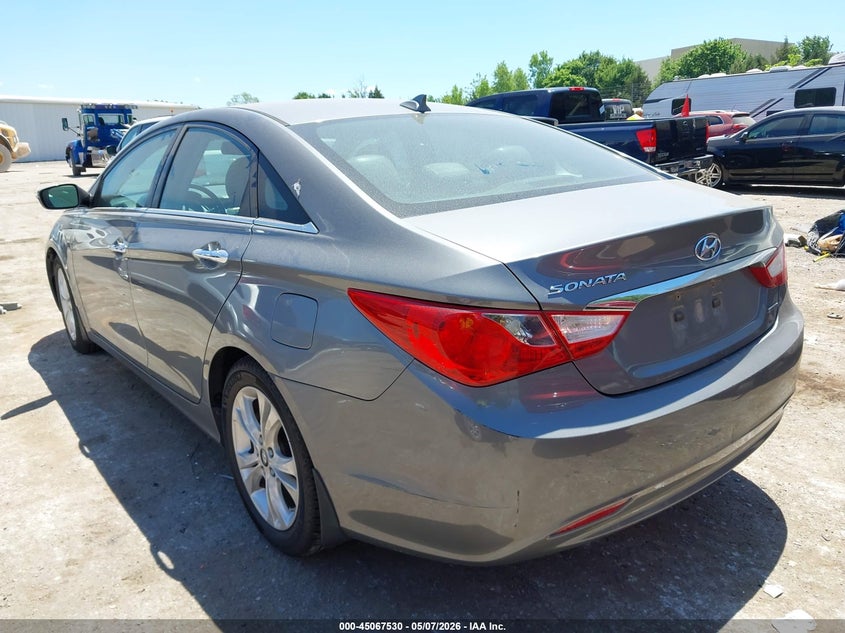 2013 Hyundai Sonata VIN 5NPEC4AC6DH583907 IAAI salvage auction — RIGHT FRONT, Salvage (Oklahoma), sold $800 on 2026-07-08 (photo 3)