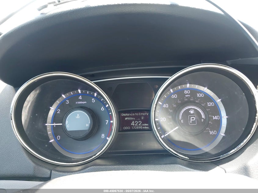 2013 Hyundai Sonata VIN 5NPEC4AC6DH583907 IAAI salvage auction — RIGHT FRONT, Salvage (Oklahoma), sold $800 on 2026-07-08 (photo 7)