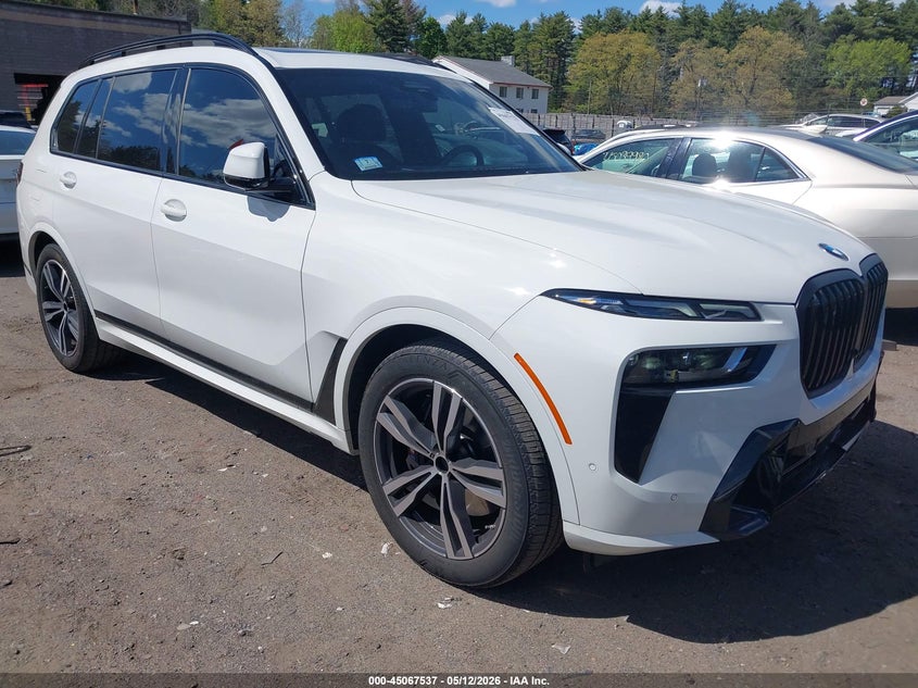 2026 BMW X7 VIN 5UX23EM03T9048873 IAAI salvage auction — REAR END, Salvage (Massachusetts), sold $42,750 on 2026-07-13 (photo 1)