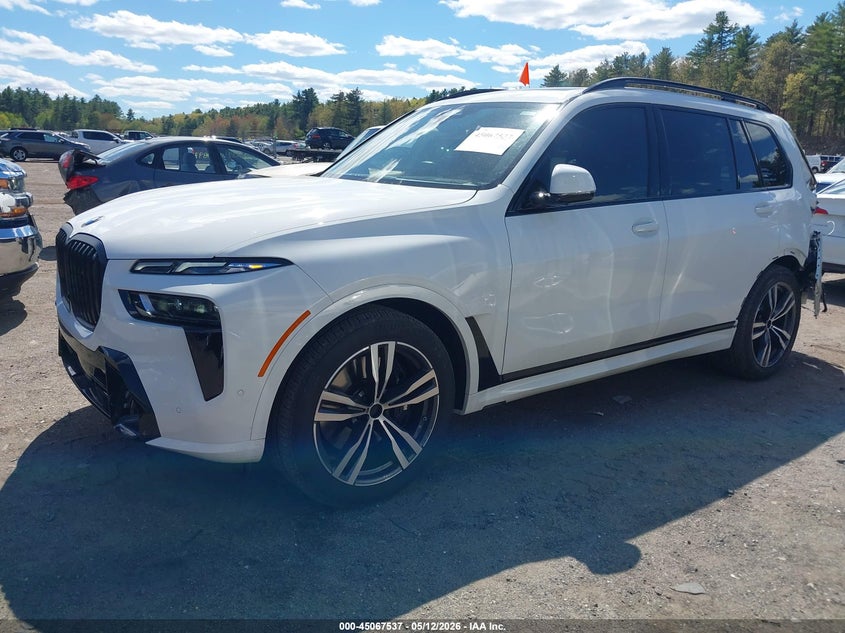 2026 BMW X7 VIN 5UX23EM03T9048873 IAAI salvage auction — REAR END, Salvage (Massachusetts), sold $42,750 on 2026-07-13 (photo 2)