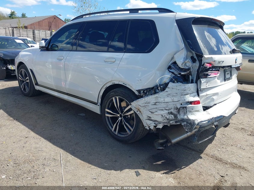 2026 BMW X7 VIN 5UX23EM03T9048873 IAAI salvage auction — REAR END, Salvage (Massachusetts), sold $42,750 on 2026-07-13 (photo 3)