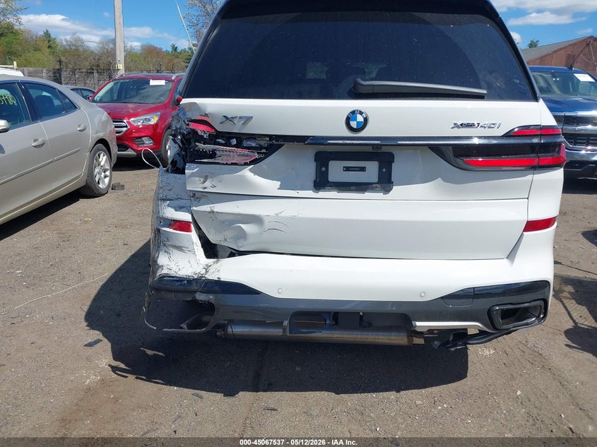 2026 BMW X7 VIN 5UX23EM03T9048873 IAAI salvage auction — REAR END, Salvage (Massachusetts), sold $42,750 on 2026-07-13 (photo 6)