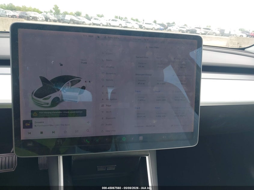 2019 Tesla Model 3 VIN 5YJ3E1EA4KF332520 IAAI salvage auction — HAIL, Original (Texas), sold $6,950 on 2026-07-23 (photo 7)